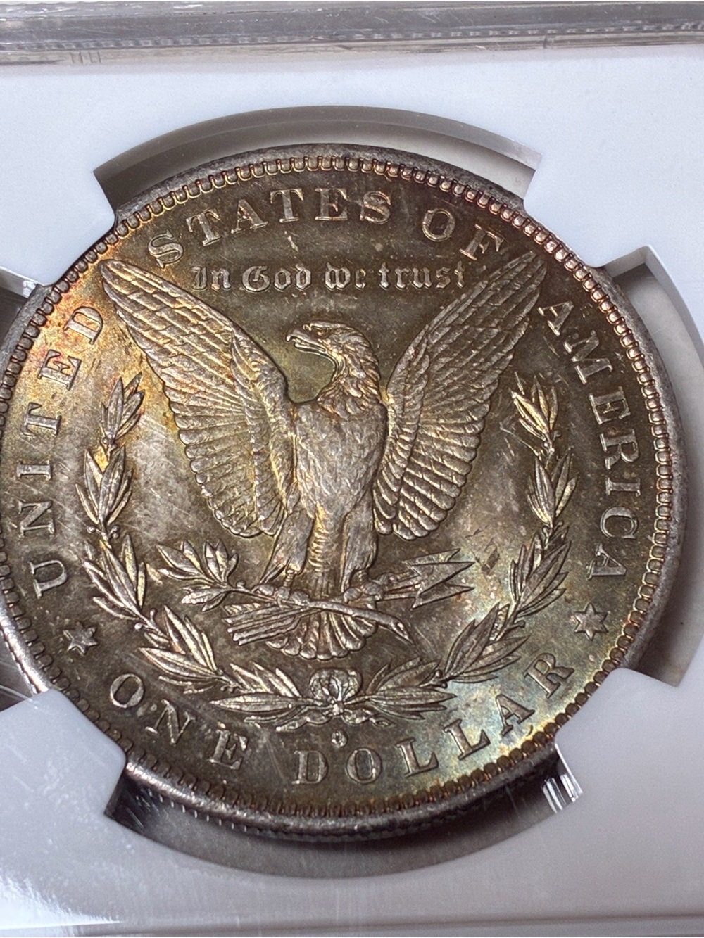 1883-O Morgan Silver Dollar NGC MS64 - Lustrous Silver Coin - Picture 4 of 4
